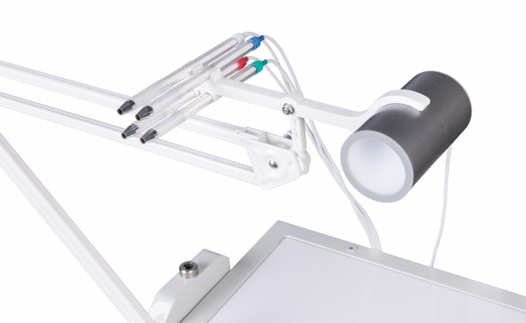 Мини-ганцфельд-стимулятор и стимулятор «световые карандаши» с концентраторами